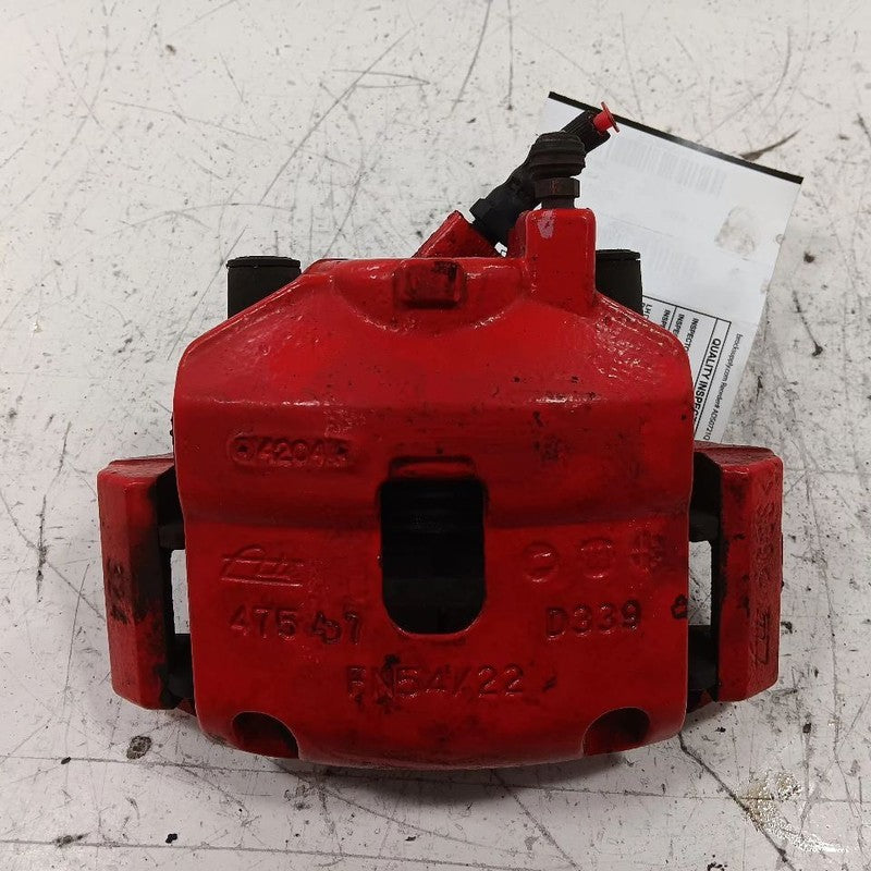 Driver Left Brake Caliper 2 Door Front Painted Red Fits 12-17 FIAT 500