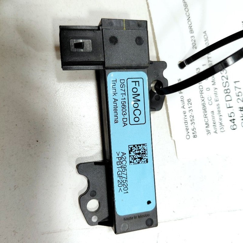 Ford Bronco Sport Keyless Entry Antenna Module {DS7T15603DA} 2024 2023
