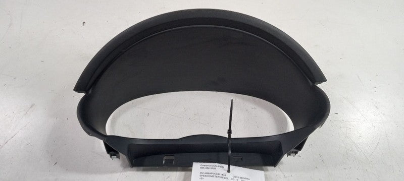 Nissan Sentra Speedometer Bezel Dash Surround Trim 2012 2011 2010 2009 2008 2007