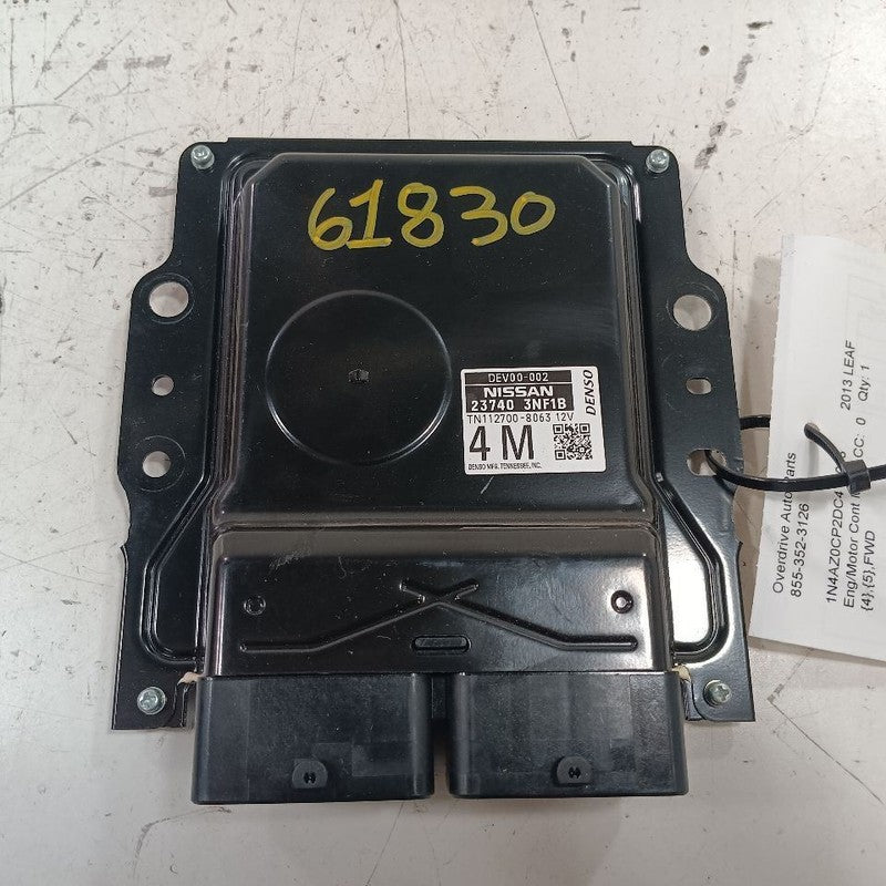 Engine ECM Electronic Control Module Sl Fits 13 Nissan LEAF OEM