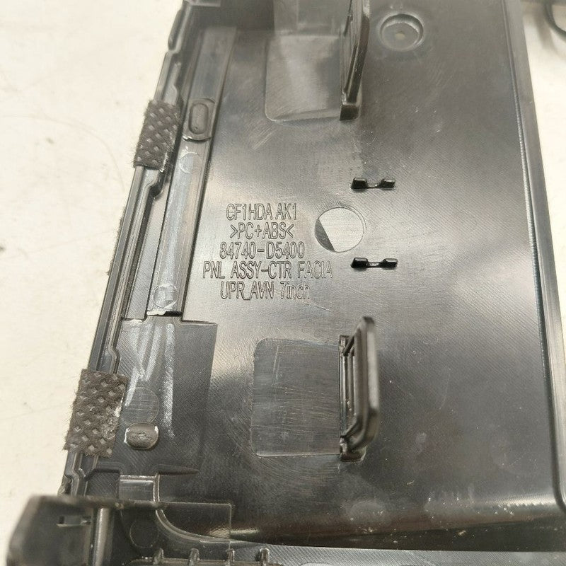 Kia Optima Radio Bezel Trim Dash Surround  2018 2017 2016 OEM