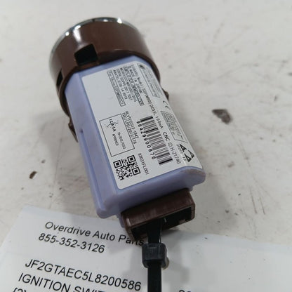 Ignition Switch Keyless Ignition Push Button Fits 18-21 Subaru XV Cros