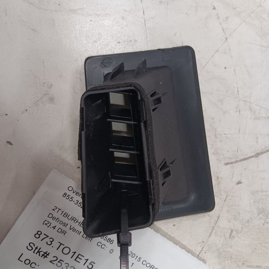 Toyota Corolla Defrost Vent Left Driver Side  2016 2015 2014