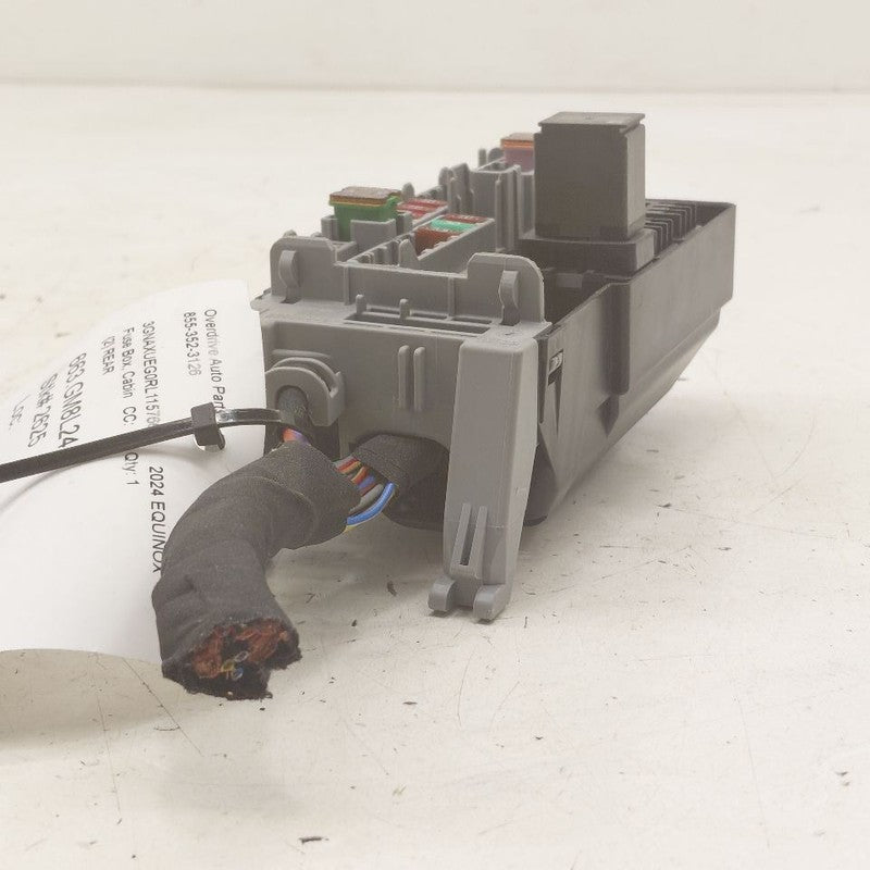 Chevy Equinox Rear Cabin Fuse Box Interior Inner Under Dash  2024 2023