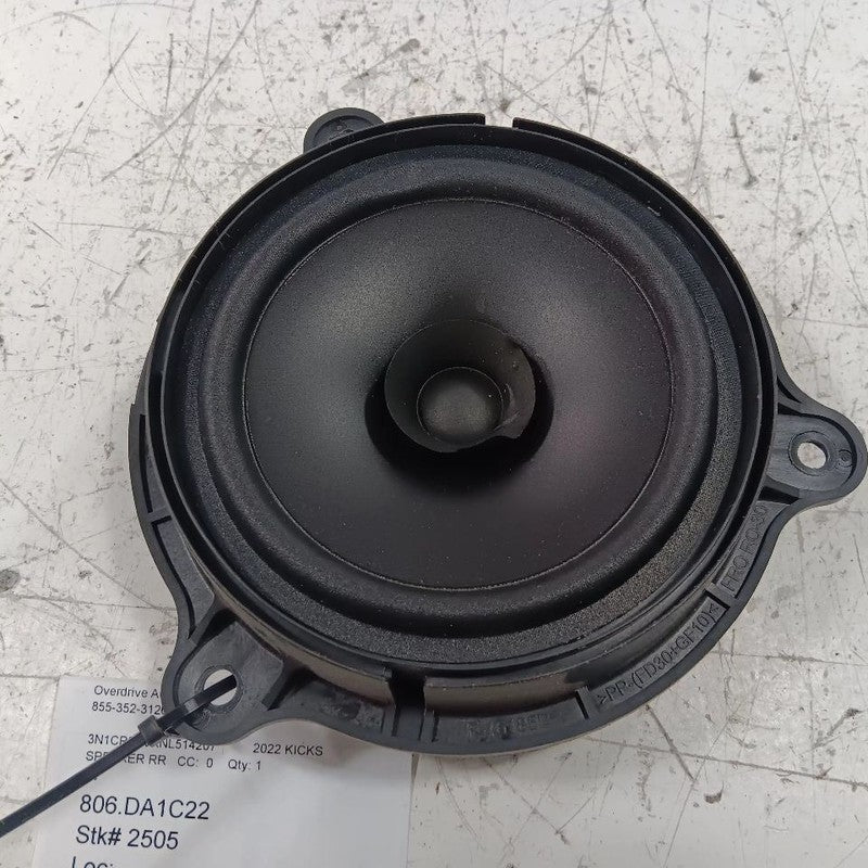 Nissan Kicks Speaker Right Passenger Rear  2021 2022 2023 2024