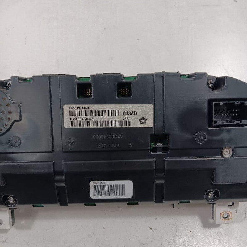 Speedometer Cluster 140 MPH 3.5" Screen Fits 17-18 CHEROKEE