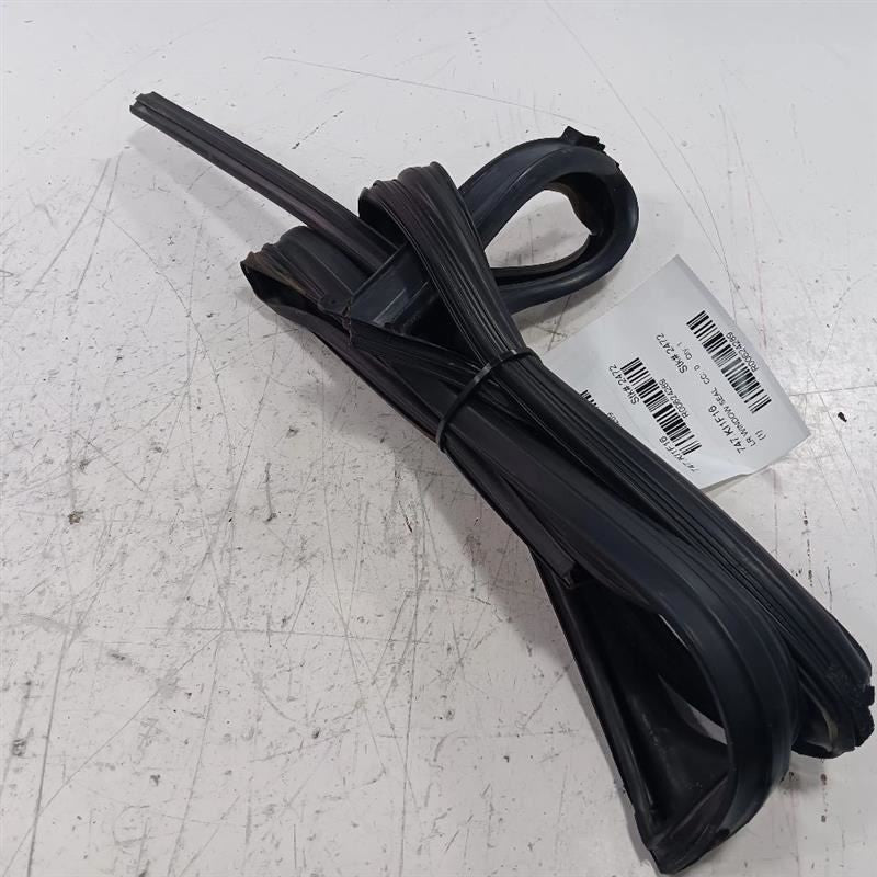 Kia Forte Door Glass Window Seal Rubber Left Rear Back  2014 2015 2016