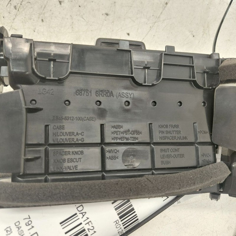 Nissan Rogue Dash Air Vent Center Middle  2021 2022 2023