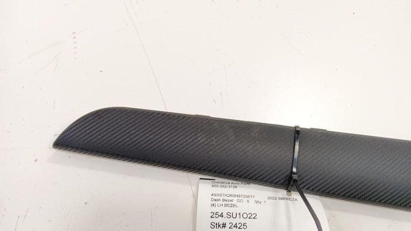 Subaru Impreza IMPREZA   2022 Dash Bezel2017 2018 2019 2020 2021 2022 