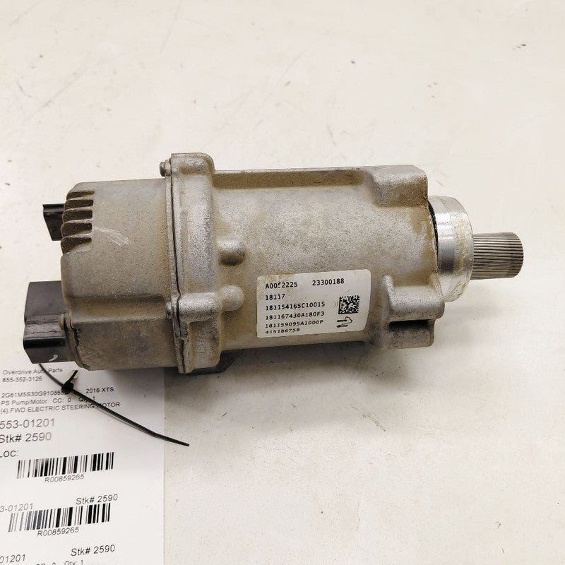 Electric Power Steering Motor Type Opt NJ2 Fits 15-16 Cadillac XTS
