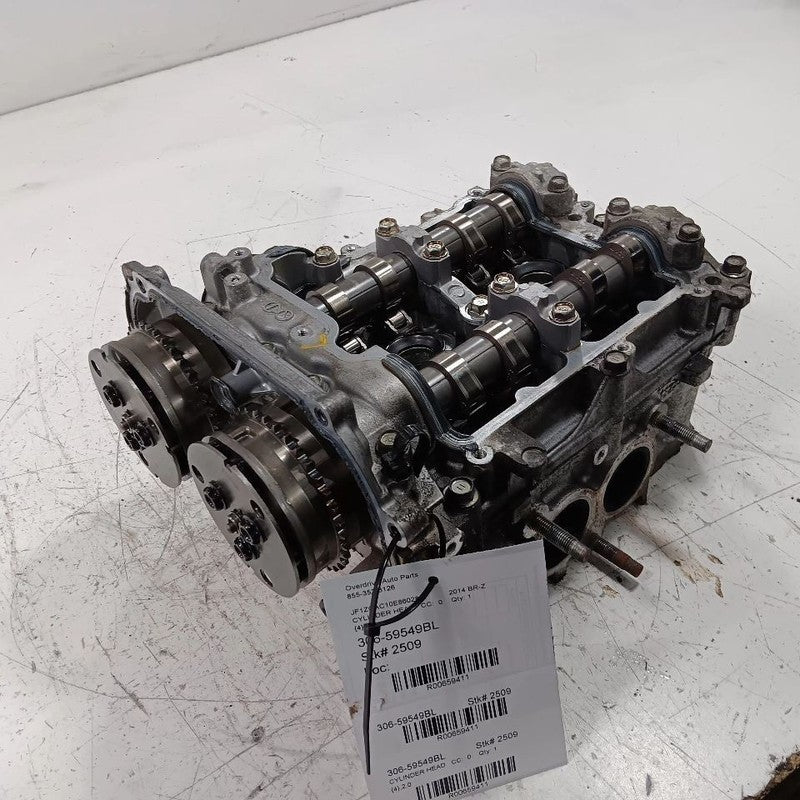 Driver Left Engine Cylinder Head Automatic Transmission 14-16 Subaru BRZ