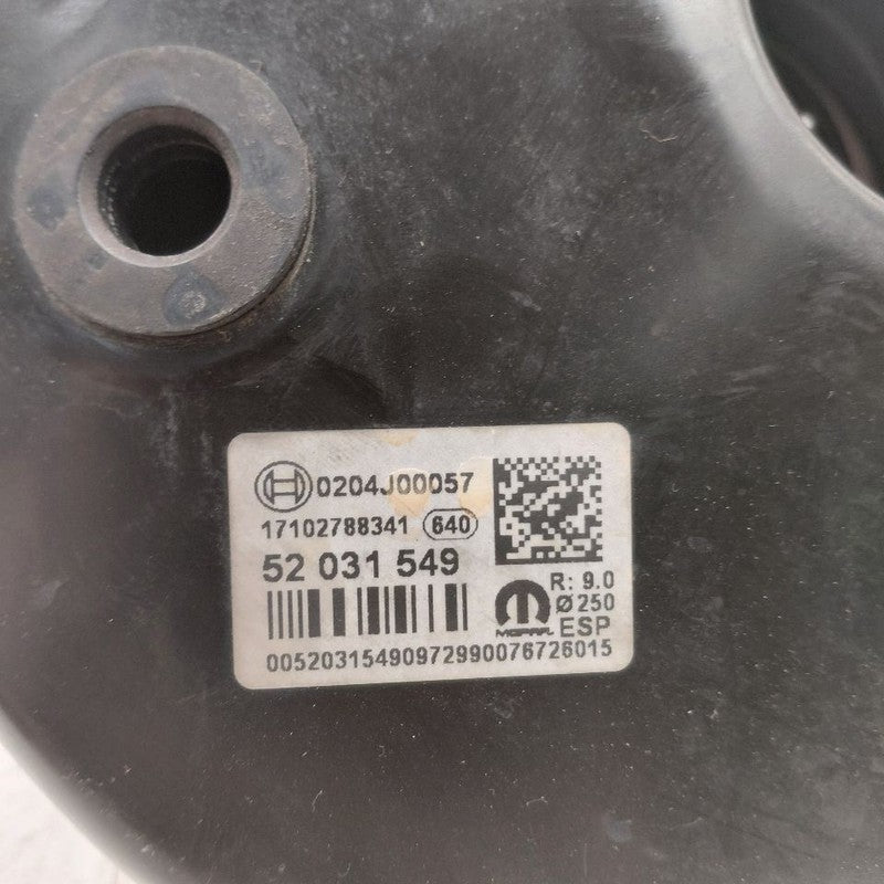 Power Brake Booster 4 Door X Model Fits 16-17 FIAT 500