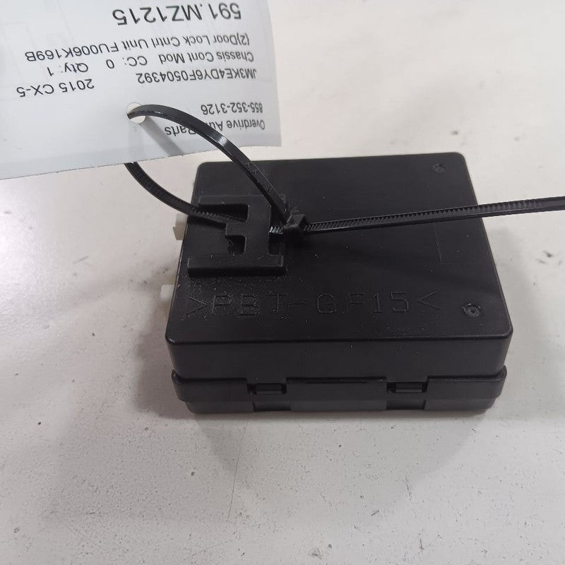 Mazda CX-5 Door Lock Computer Control Unit FU006K169B 2016 2015 2014 2