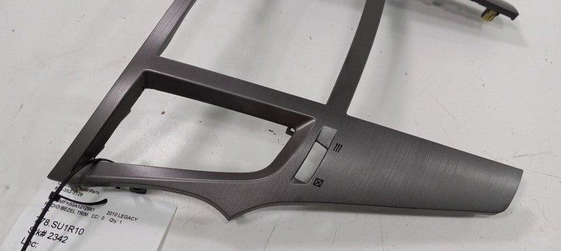 Subaru Legacy Radio Bezel Trim Dash Surround 2010 2011 2012 2013 2014 