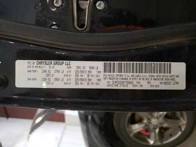 5116280AD Front Bumper Reinforcement Support Bar Fits 09-20 Dodge Journey