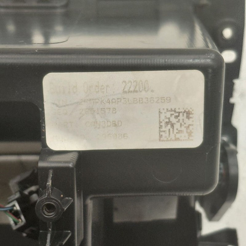 Ford Edge Storage Pocket  2019 2020 2021 2022