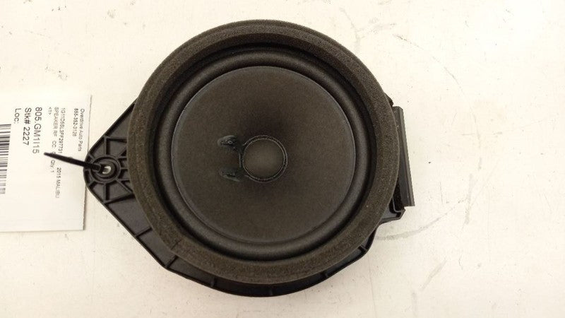 Chevy Malibu Speaker Left Front 2013 2014 2015 2016