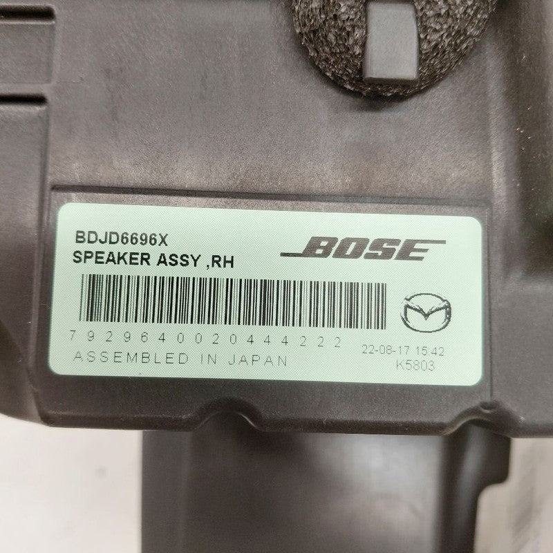 Mazda 3 Dash Speaker Right Passenger Side  2023 2022 2021