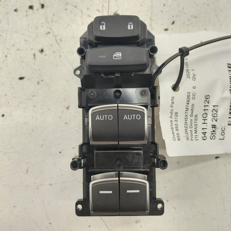 Honda HR-V Driver's Left Front Door Master Switch 2026 2025 2024 2023