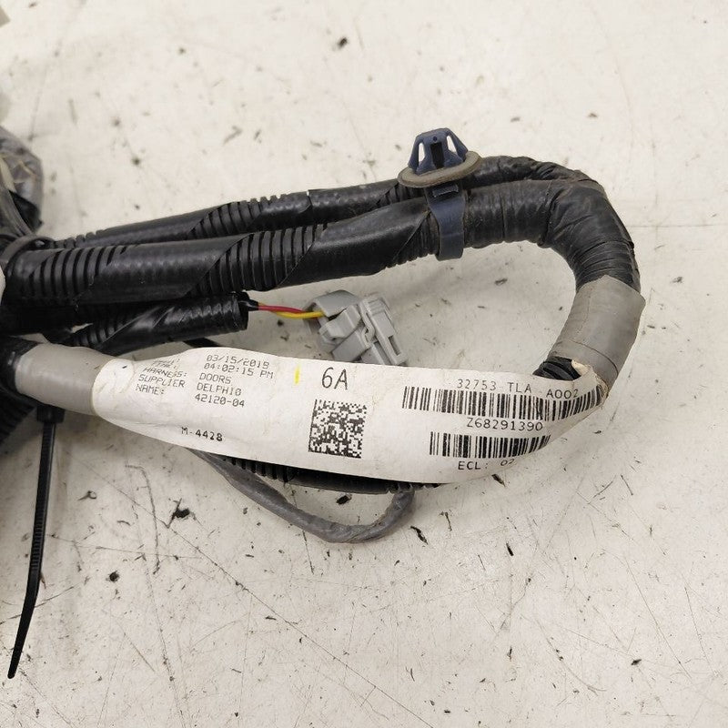 Honda CR-V Door Harness Wire Wiring Right Passenger Rear  2019 2018 20