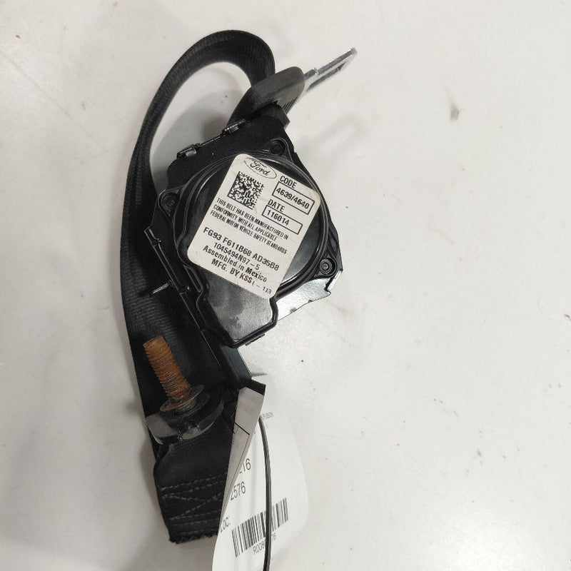 Ford Fusion Seat Belt Strap Retractor Right Passenger Rear Back  2016 