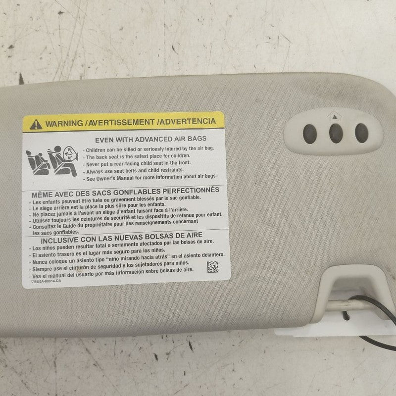 Driver Left Sun Visor Shade Illuminated Without Sunroof Fits 15-24 For