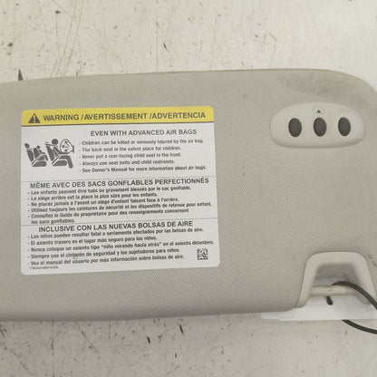Driver Left Sun Visor Shade Illuminated Without Sunroof Fits 15-24 For