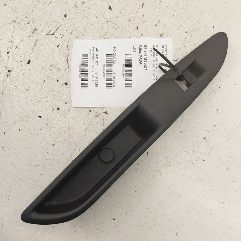 Chevy Trax Window Switch Bezel Left Rear 2022 2021