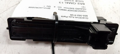 Buick LaCrosse Hazard Switch 4 Way Flasher Button 2010 2011 2012 2013 2014 2015 