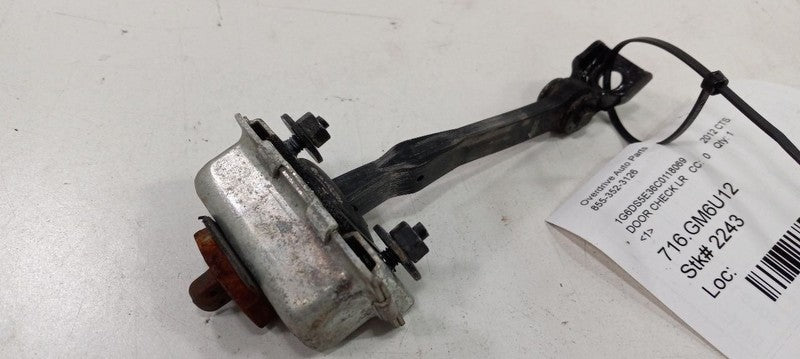 Cadillac CTS Door Check Left Rear Hinge Stop Stopper Detent 2010 2011 