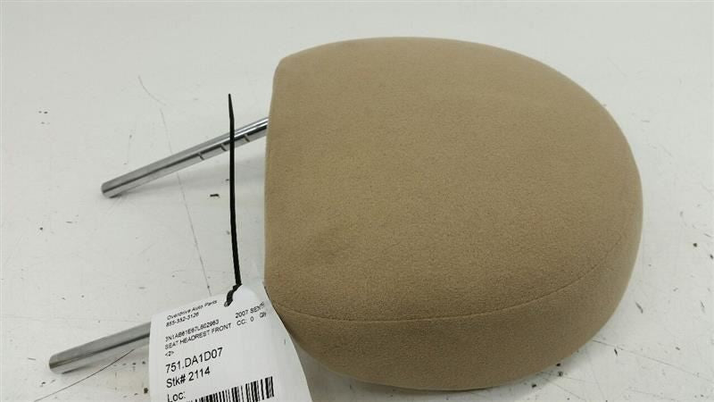 Nissan Sentra Seat Headrest Front Head Rest OEM 2007 2008 2009 2010 2011