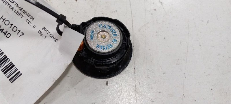 2017 Honda Civic Tweeter Left Driver Tweeter Speaker