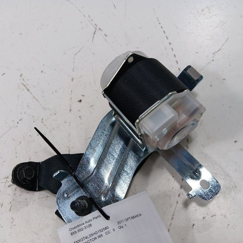 Kia Optima Seat Belt Strap Retractor Right Passenger Rear Back  2018 2017 2016