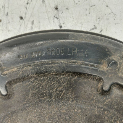 Chevy Trax Left Rear Dust Shield  2025 2024