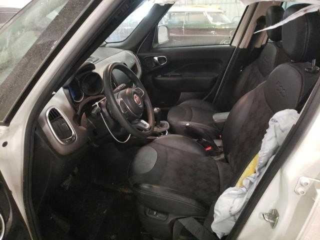Fiat 500 Center Console Rear End Cap Trim Cover 2018 OEM