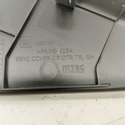 Chevy Trailblazer Dash Side Cover Right Passenger Trim Panel  2023 202