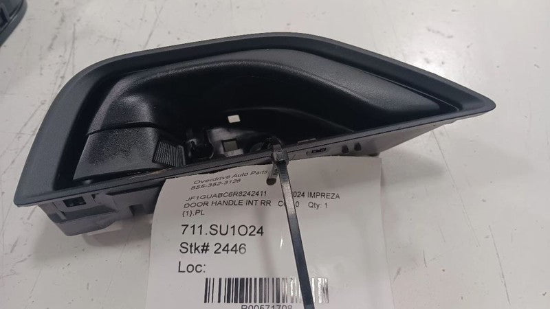 Subaru Impreza Door Handle Right Passenger Rear Interior Inside 2024 O