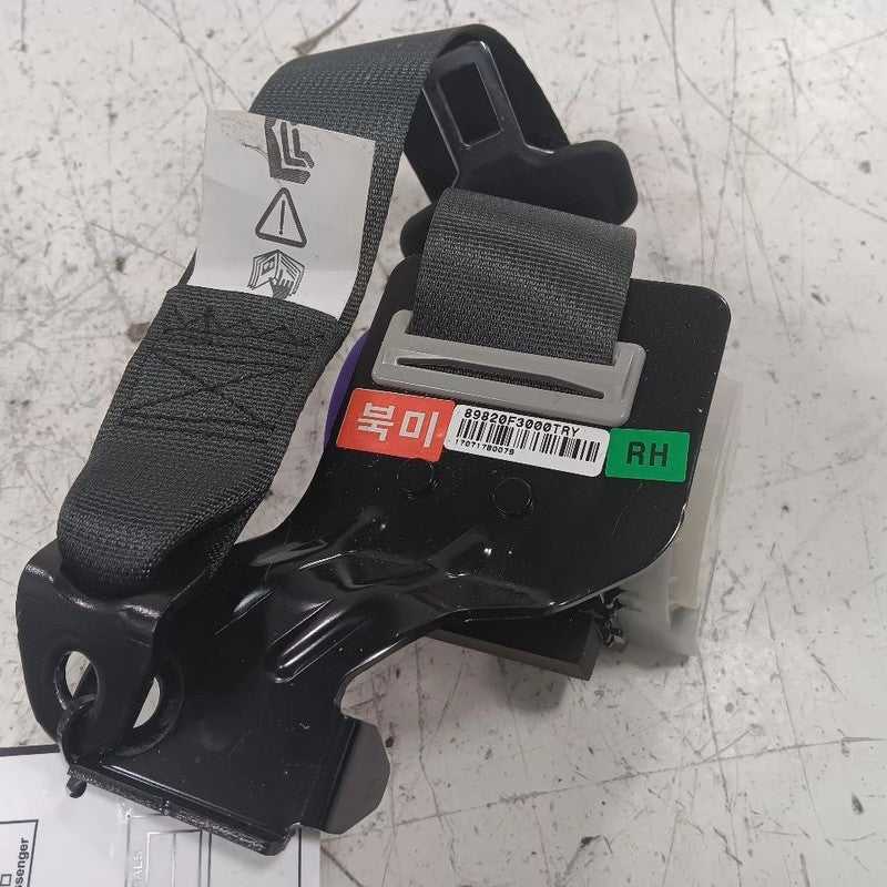Hyundai Elantra Seat Belt Strap Retractor Right Passenger Rear Back  2