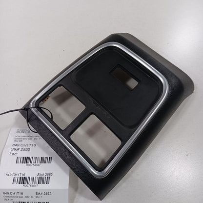 Chrysler 300 Center Console Rear End Cap Trim Cover  2015 2016 2017 2018 2019