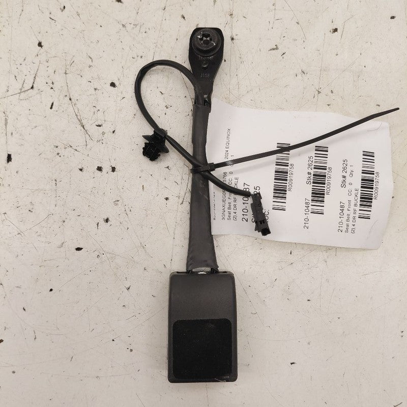 Front Passenger Right Front Seat Belt Buckle Latch Fits 18-24 Chevy Eq