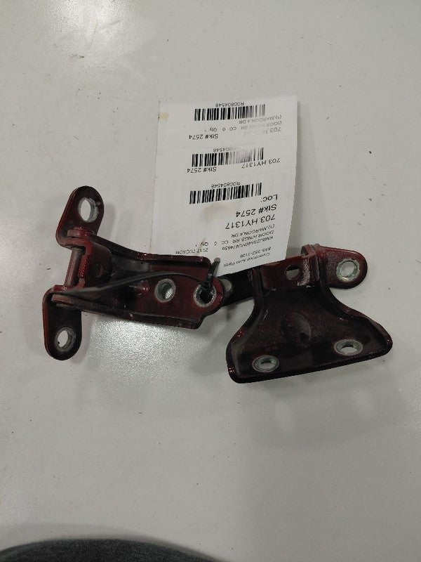 Hyundai Tucson Door Hinge Set Right Rear Passenger  2016 2017 2018 OEM