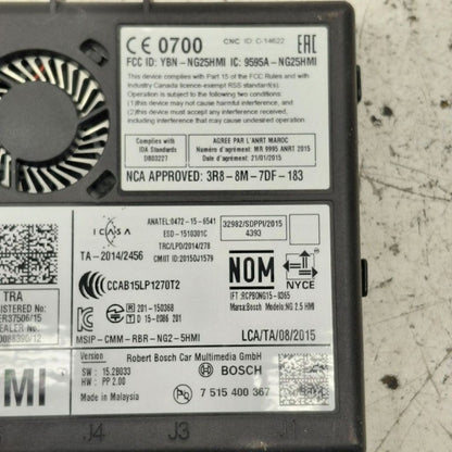 Human Machine Interface Control Module ID 84089011 Fits 16-17 MALIBU