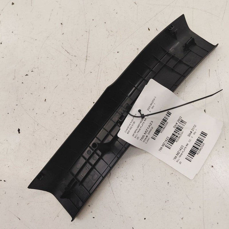 Mazda 3 Sill Trim Plate Door Jam Threshold Right Passenger Rear  2023 