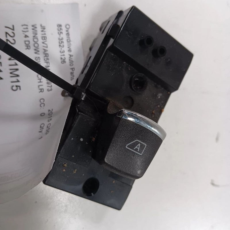 INFINITI Q50 Window Switch Power Left Rear  2014 2015 2016 2017 2018 O