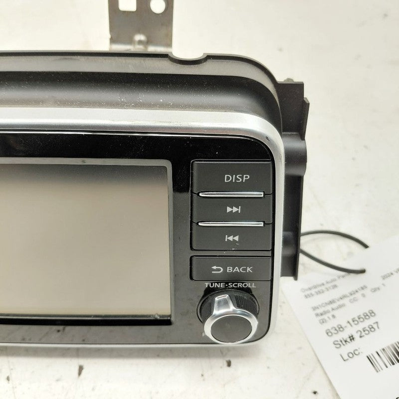 Audio Equipment Radio Display And Receiver Fits 23-24 Nissan Versa OEM