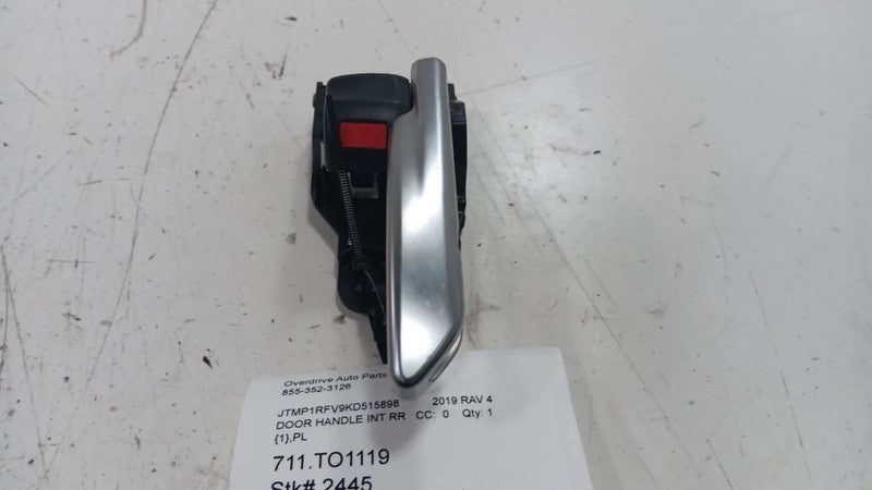 Toyota Rav 4 Door Handle Right Passenger Rear Interior Inside  2019 2020 2021 20