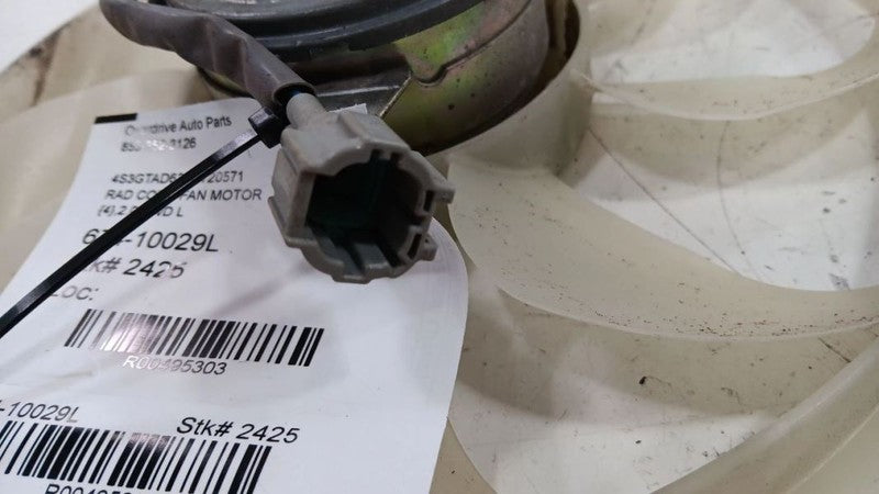 Driver Left Radiator Cooling Fan Motor Only Fits 17-19 IMPREZA OEM