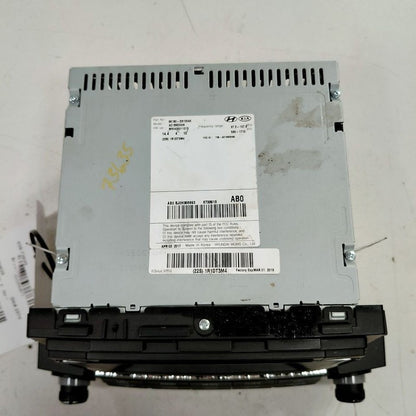 Audio Equipment Radio Audio Assembly US Market 16-17 Hyundai Tucson OE