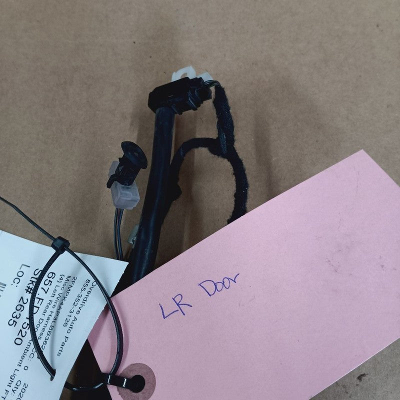 Ford Edge Left Rear Door Ambient Light Wire {FT4B14E075} 2019 2020 202