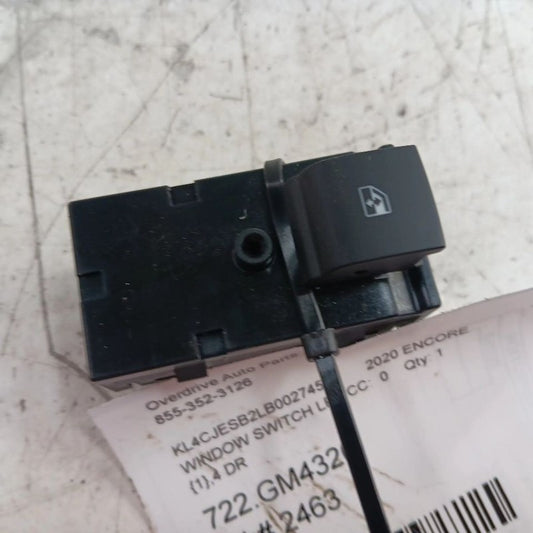 Buick Encore Window Switch Power Left Rear  2017 2018 2019 2020